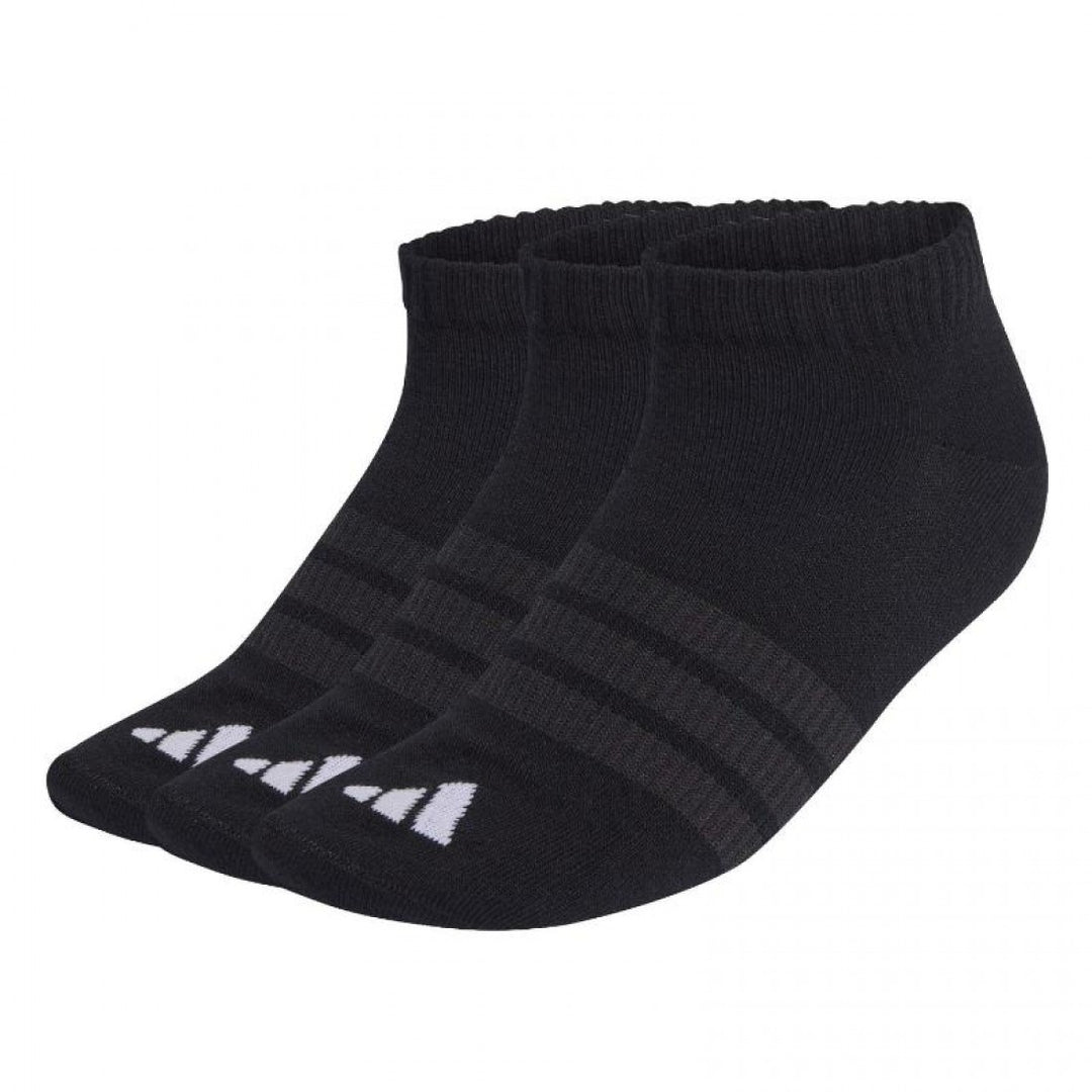 Calcetines Adidas Essentials Low Negro 3 Pares