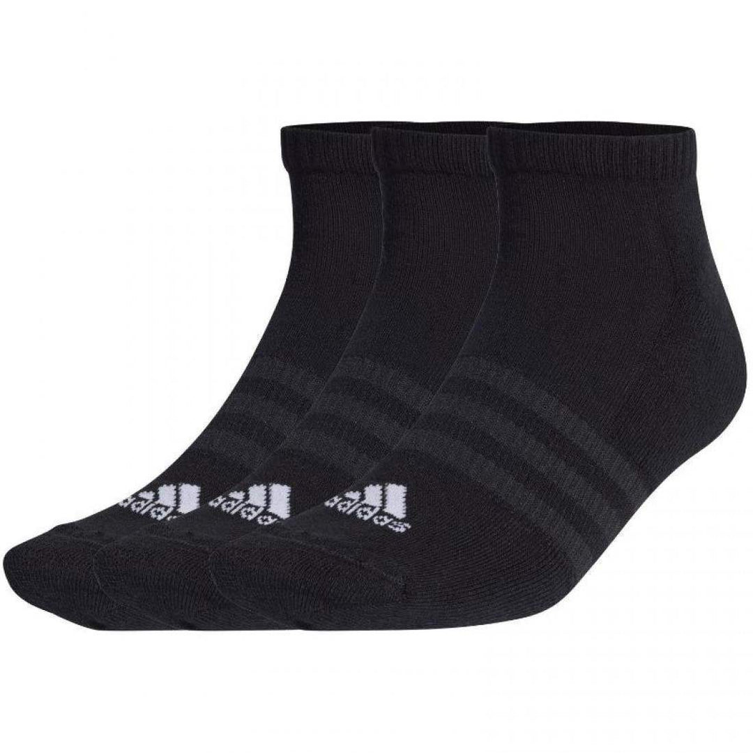 Calcetines Adidas Tobilleros SPW Cushioned Negros 3 Pares | Adidas