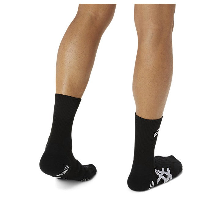 Asics Crew Court Socks Black 1 Pair
