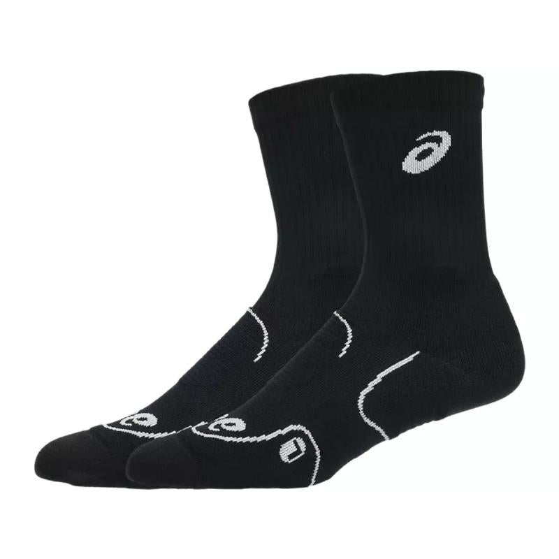 Calcetines Asics Crew Court Tennis Negro 1 Par