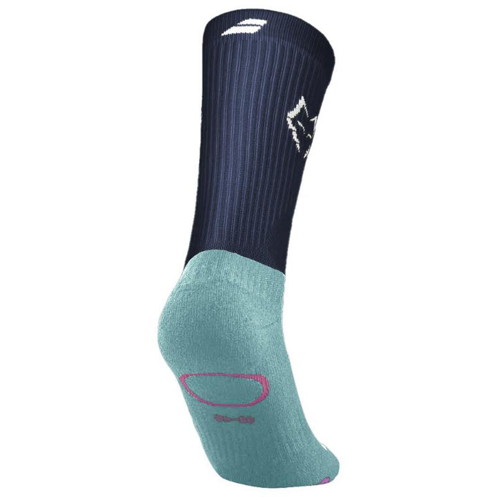 Calcetines Babolat Juan Lebron Mid Calf Azul Oscuro 1 Par