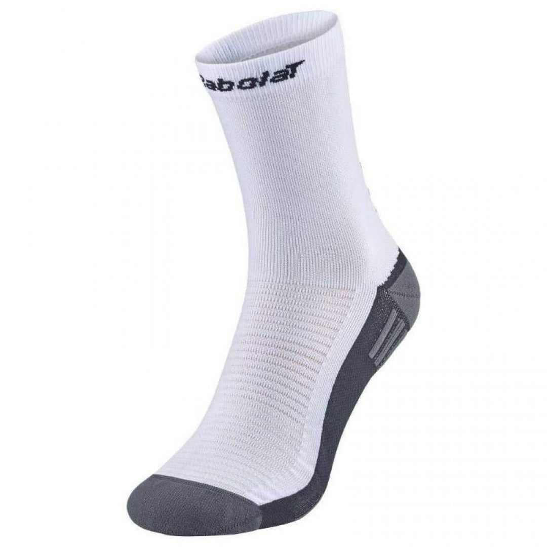Calcetines Babolat Mid Shadow Blanco Negro 1 Par