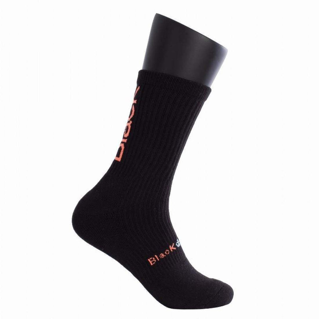 Calcetines Black Crown Pro Altos Negro Coral 1 Par | Tienda Padelpoint