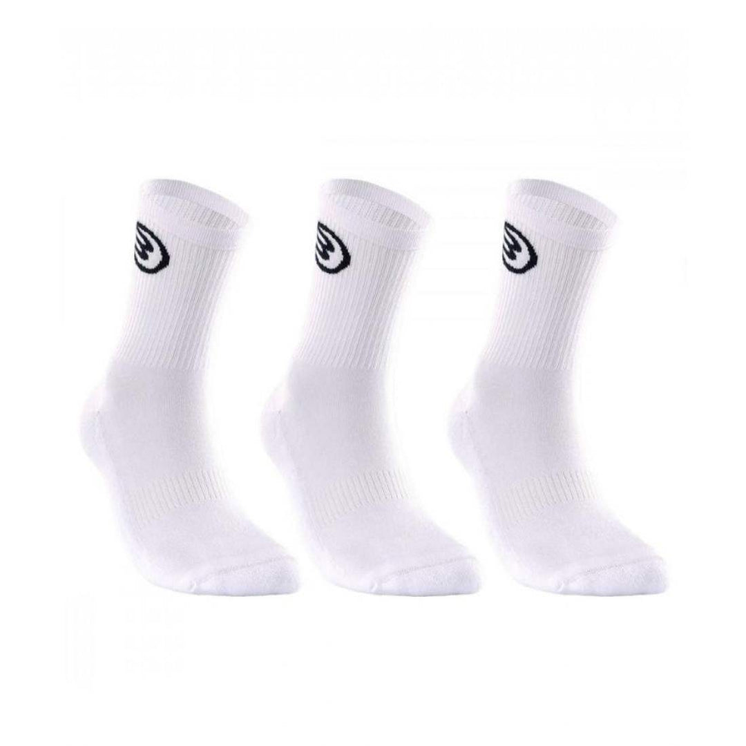Calcetines Bullpadel BP252 3 Pares Blanco