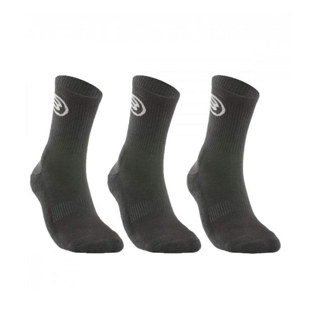 Calcetines Bullpadel BP252 3 Pares Negro