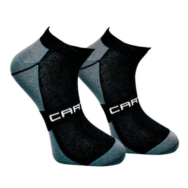 Calcetines Cartri Nero Crew Negro Gris 1 Par