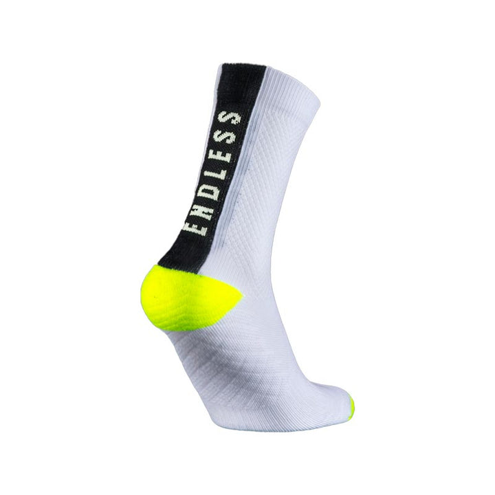 Calzini Endless SOX Medium Bianco Giallo