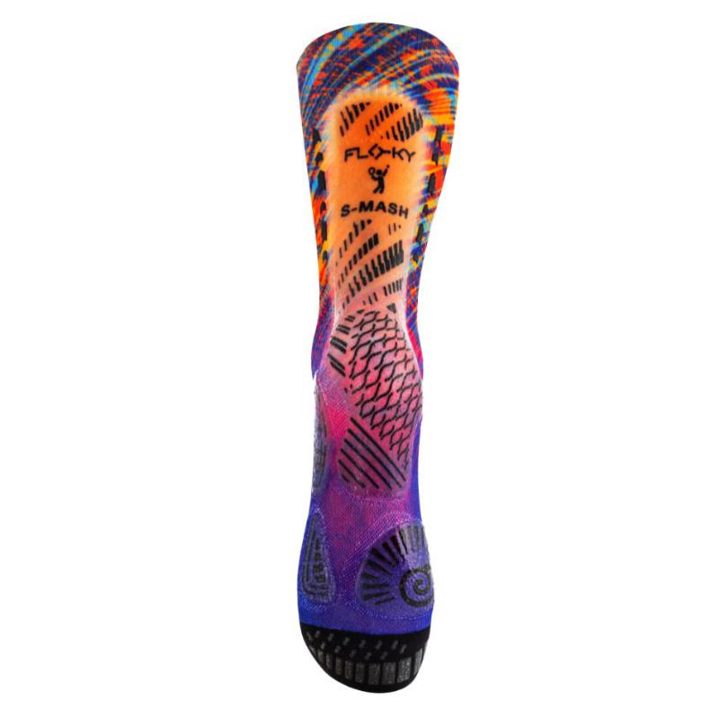 Floky S-Mash 3D Fantasy Rio Orange Blue Socks