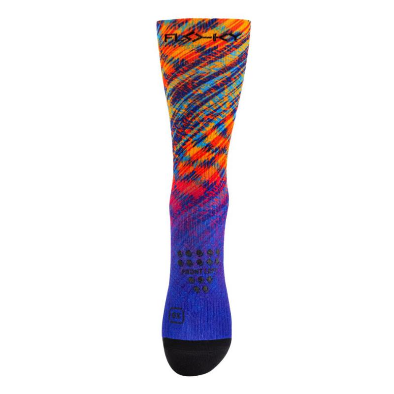 Floky S-Mash 3D Fantasy Rio Orange Blue Socks