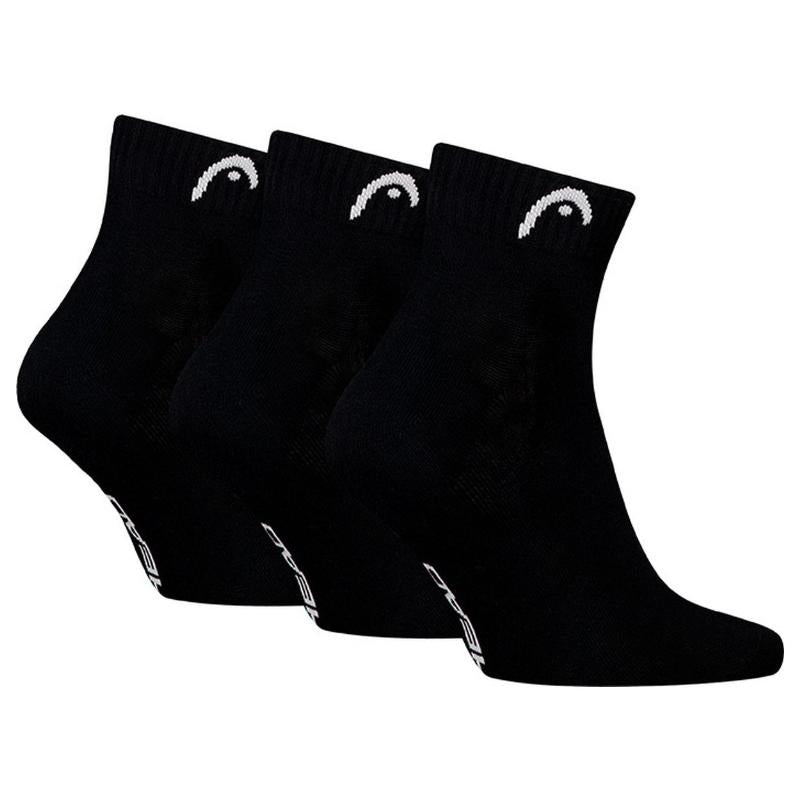 Calzini Head All Sports Quarter Neri 3 Paia