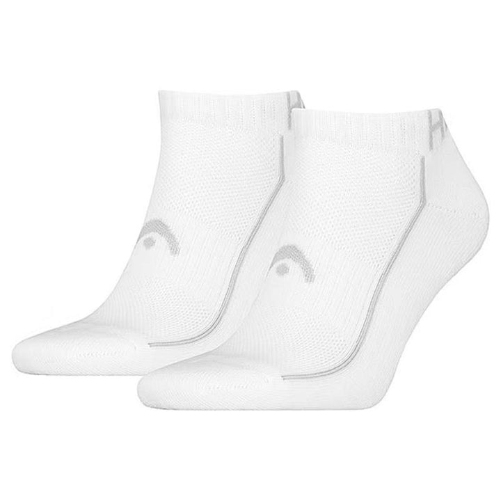 Calze Head Performance Sneaker Bianco Grigio 2 Paia