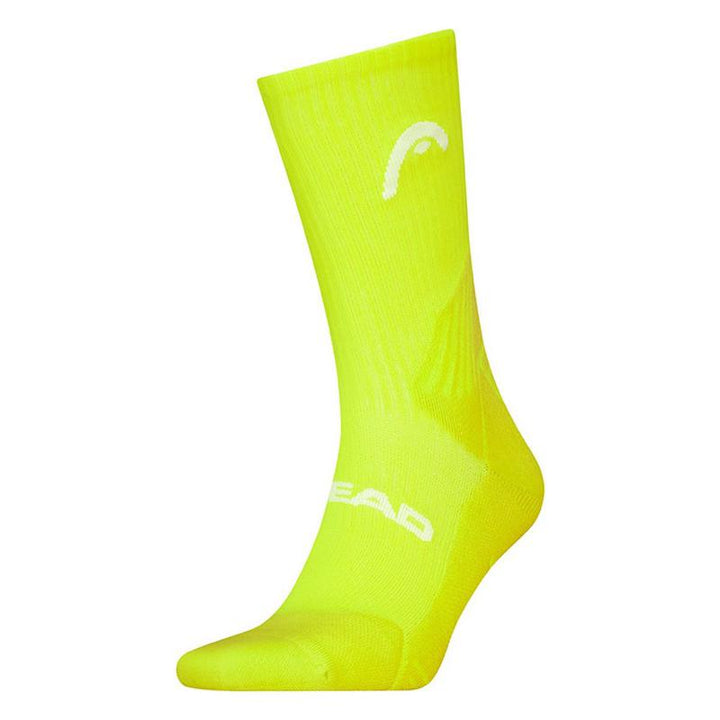 Calzini Head Performance Tennis Crew Giallo Fluoro 1 Paio