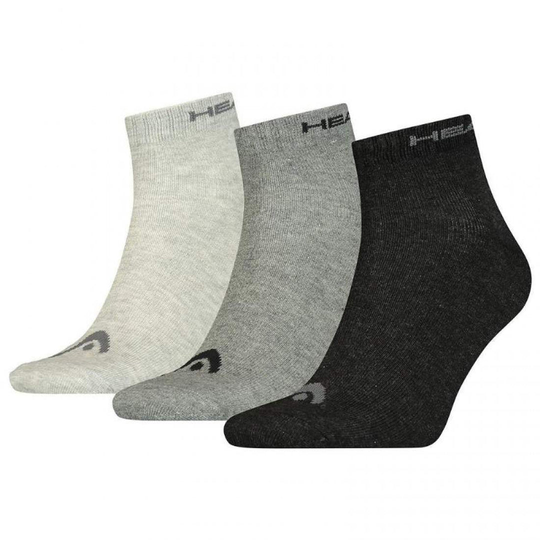 Calcetines Head Quarter Gris Combo 3 Pares | Head