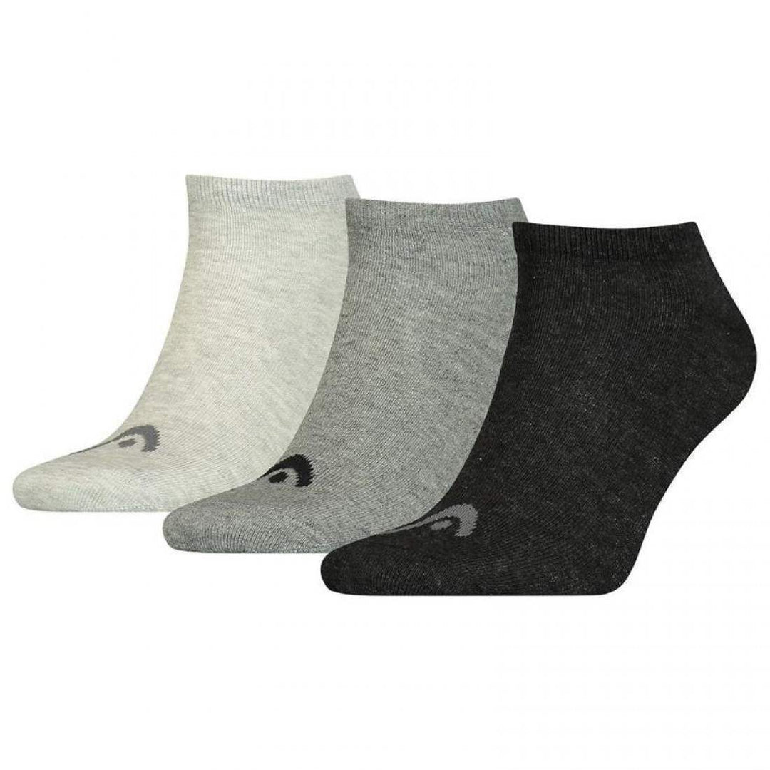 Calcetines Head Sneaker Gris Combo 3 Pares | Head