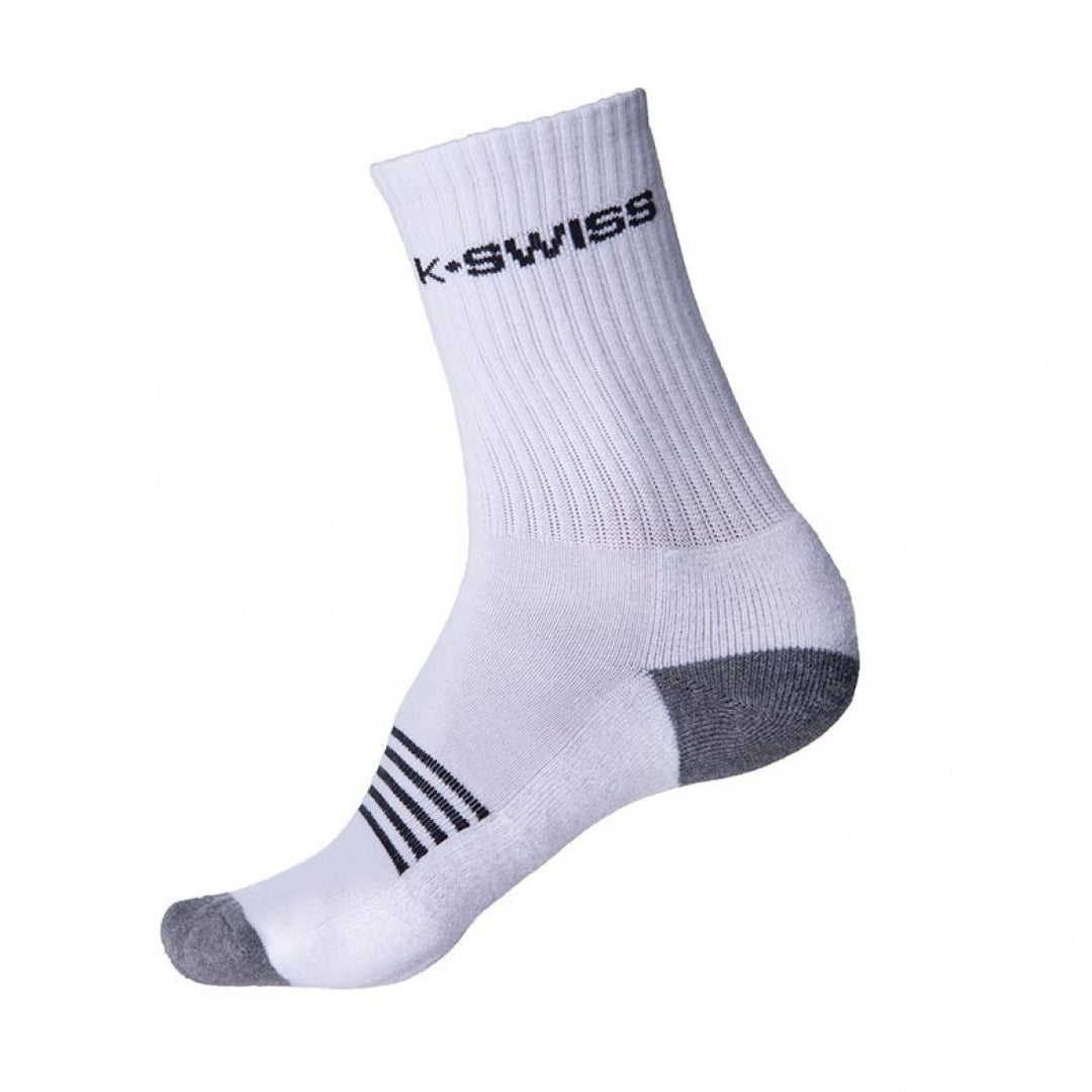 Calcetines Kswiss Crew Blanco 3 Pares | Kswiss
