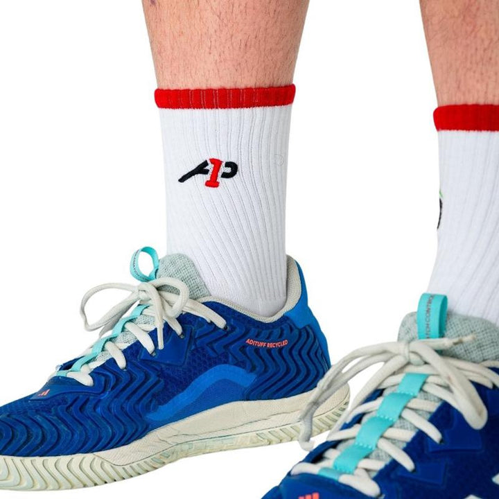 Calzini Lok A1 Padel Fishlake Bianco