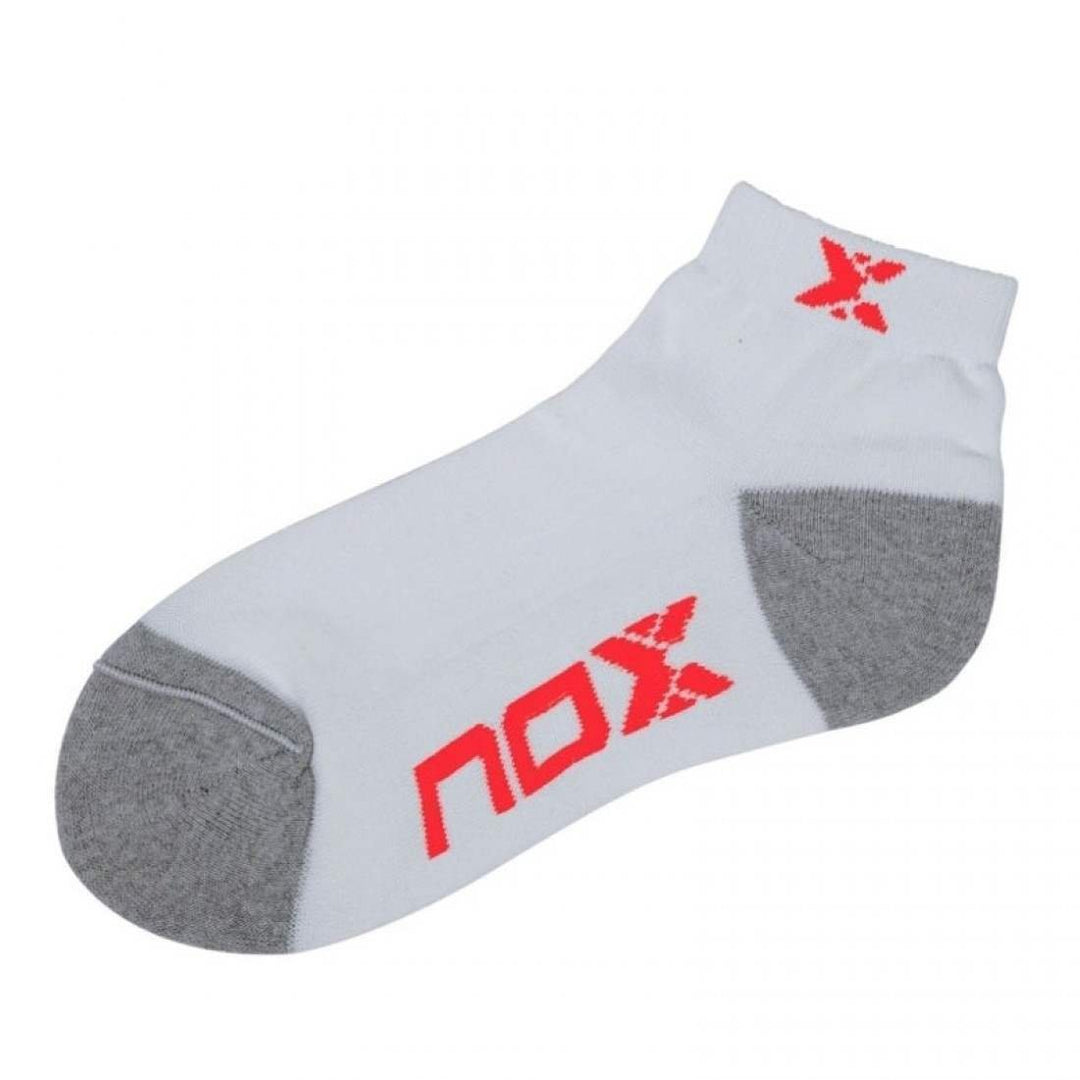 Calcetines Nox Blanco Naranja 1 Par