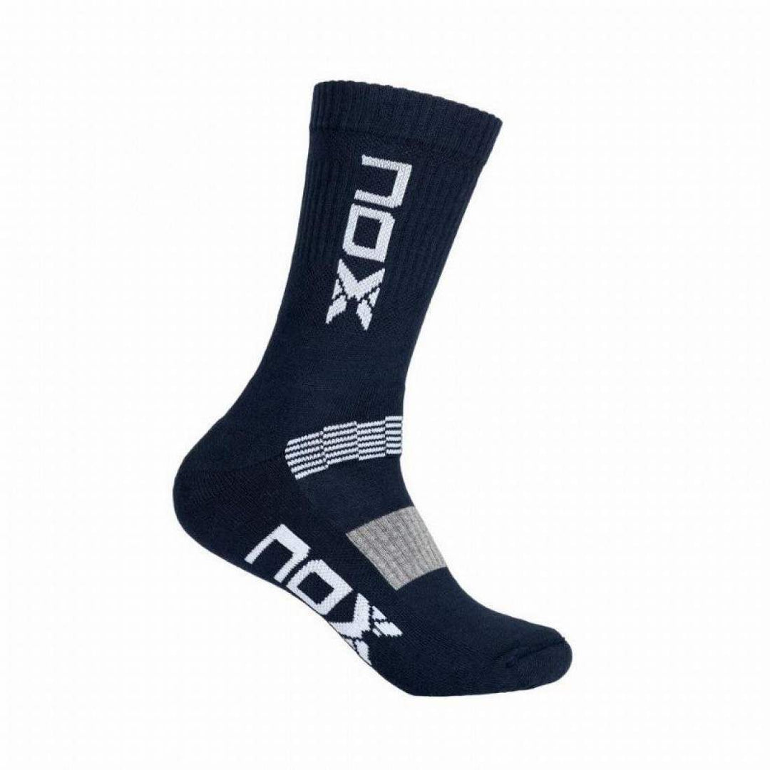 Calcetines Nox Pro Azul Blanco 1 Par | Nox