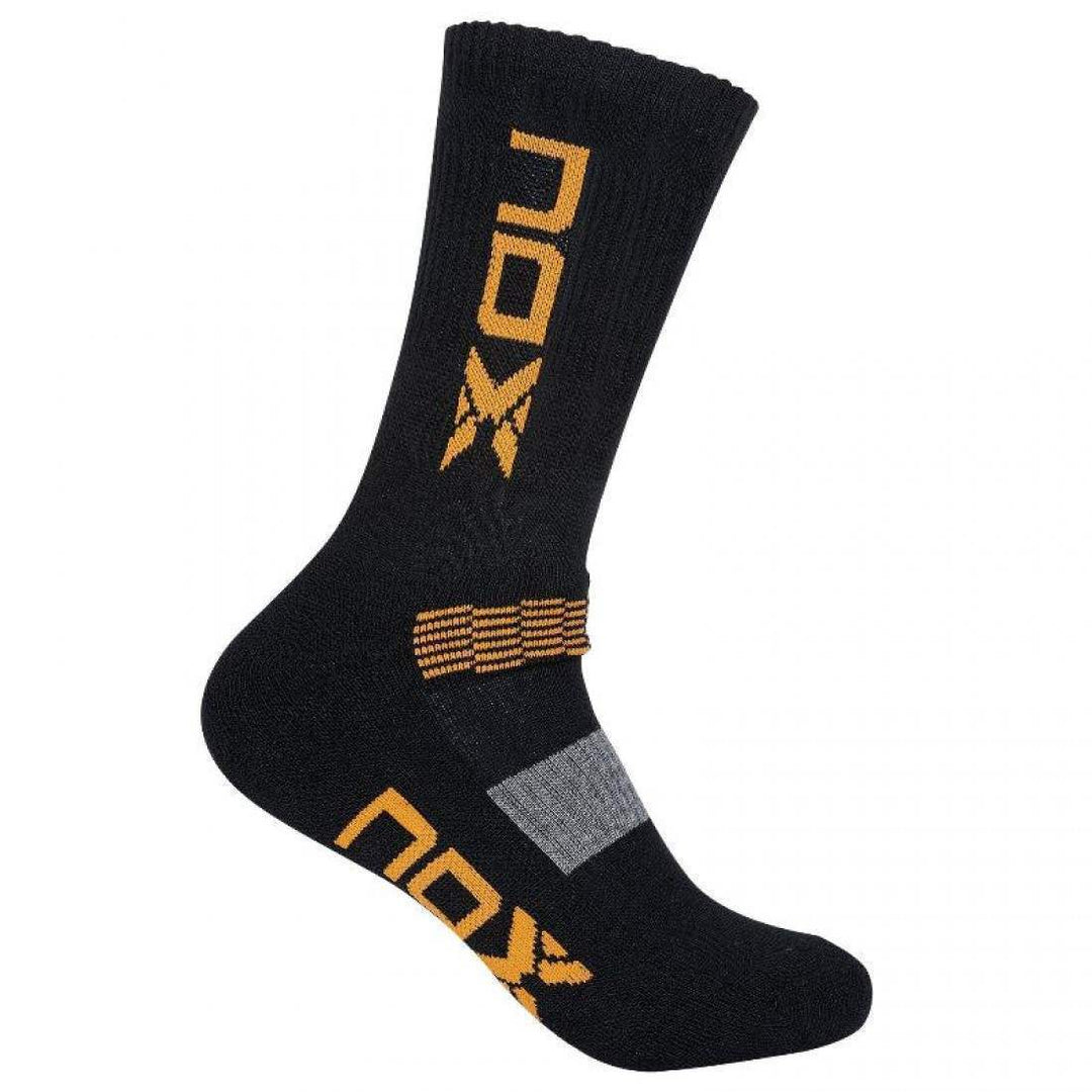 Calcetines Nox Pro Negro Naranja 1 Par | Nox