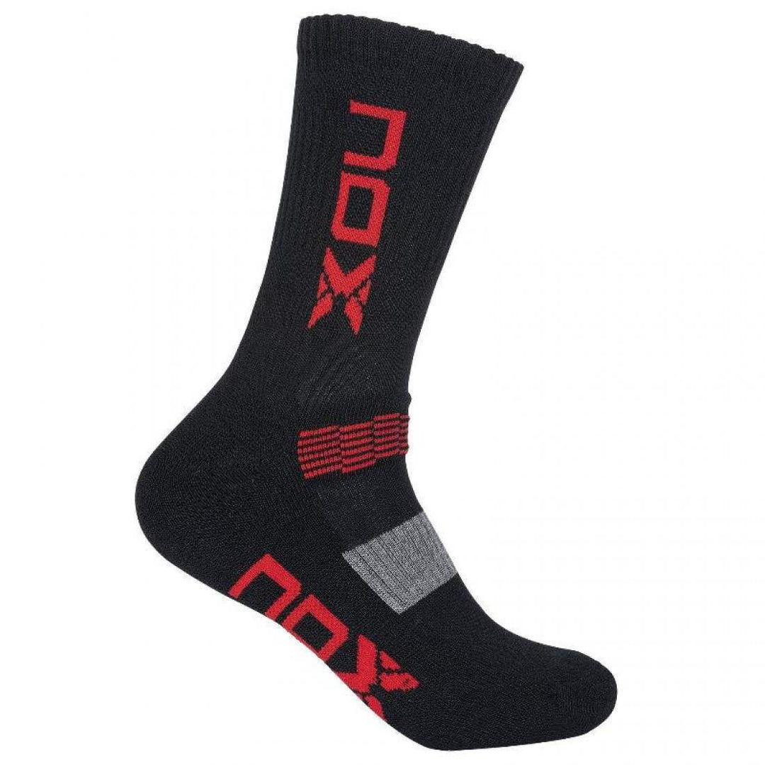 Calcetines Nox Pro Negro Rojo 1 Par | Nox
