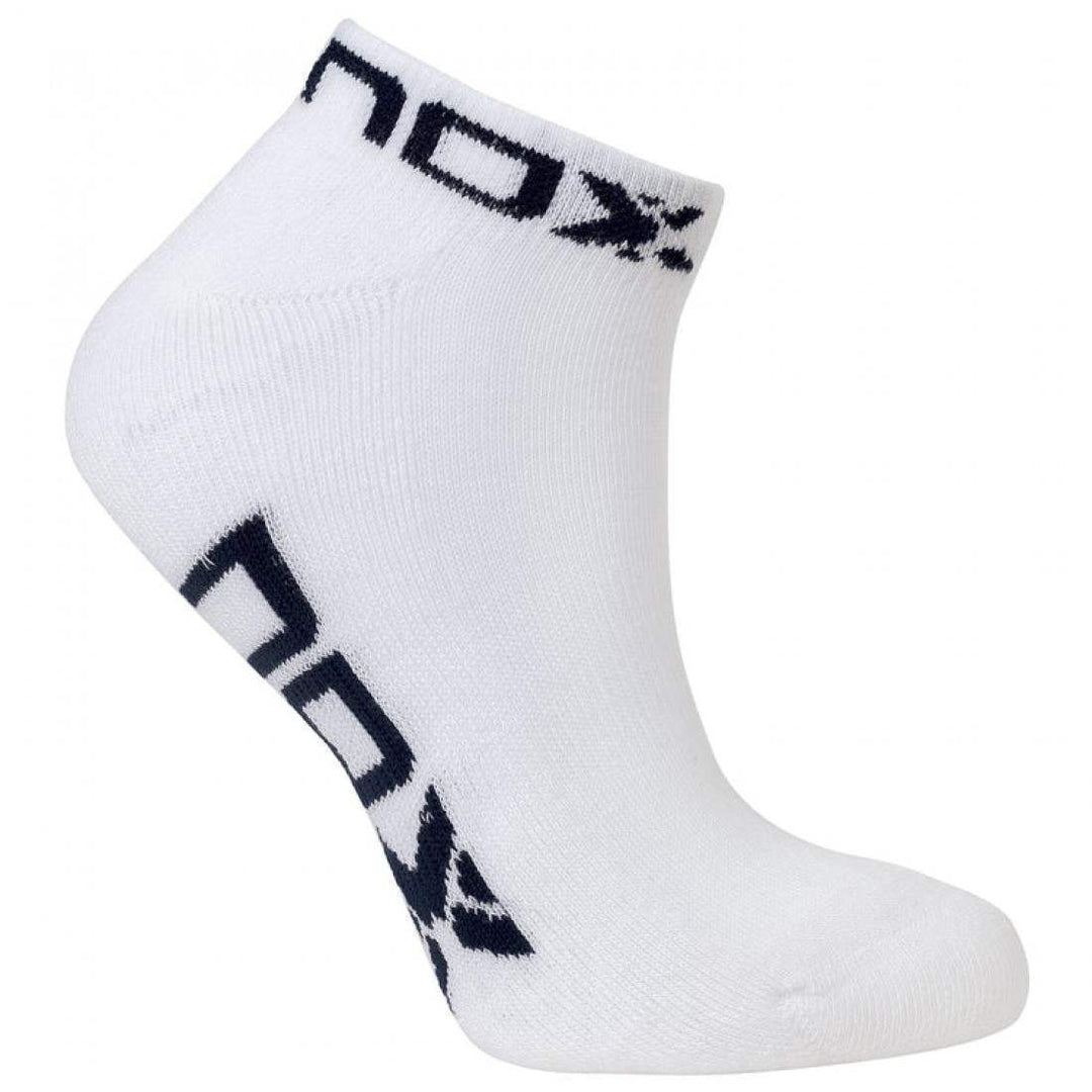 Calcetines Nox Tobillero Blanco Marino 1 Par | Nox