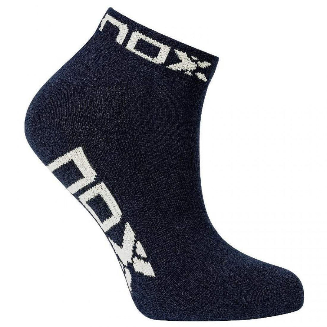 Calcetines Nox Tobillero Marino Blanco 1 Par | Nox