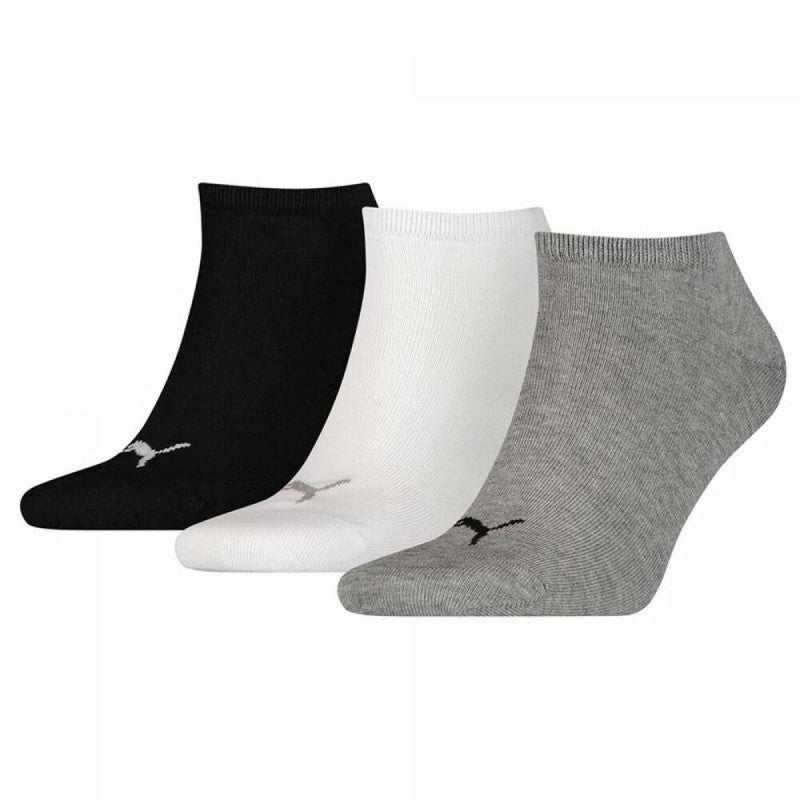 Calzini Puma Sneaker Nero Bianco Grigio 3 paia