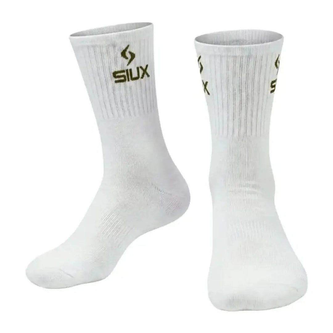 Calcetines Siux Basic 26 Caña Alta Blanco 3 Pares