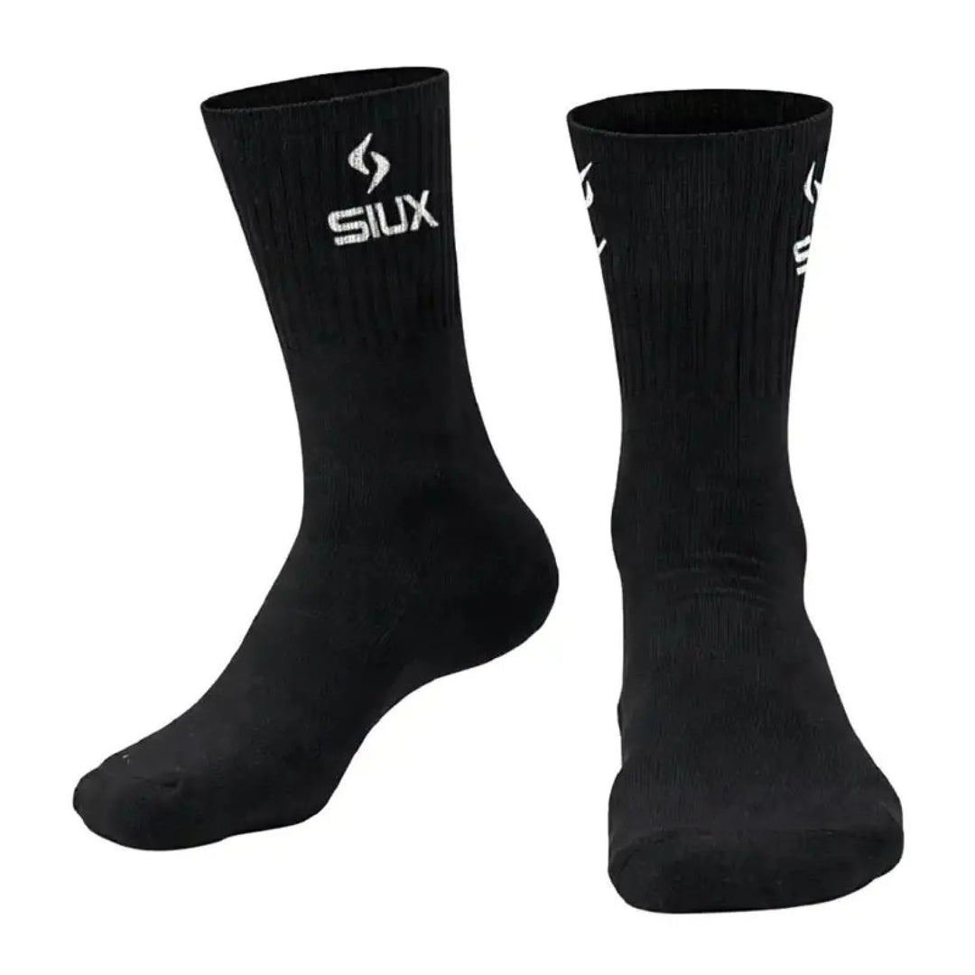 Calcetines Siux Basic 26 Caña Alta Negro 3 Pares