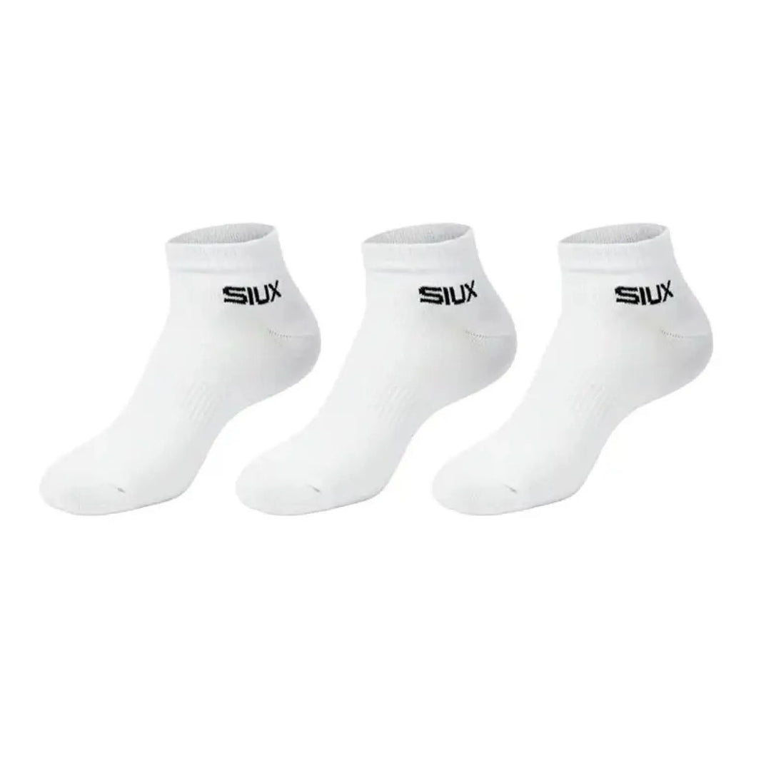 Calcetines Siux Basic 26 Caña Corta Blanco 3 Pares