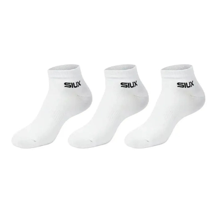Calcetines Siux Basic 26 Caña Corta Blanco 3 Pares