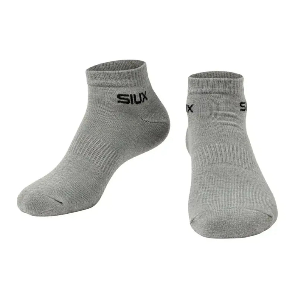 Calcetines Siux Basic 26 Caña Corta Gris 3 Pares