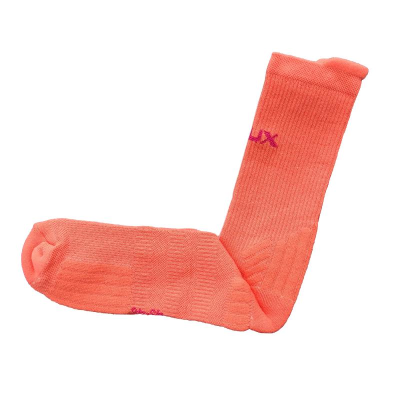 Calcetines Siux Reveal Largos Blanco Rosa 2 Pares
