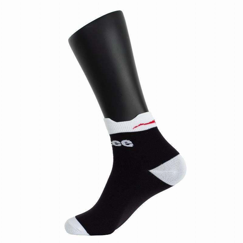 Calzini Softee alla Caviglia Nero Bianco 1 Paio
