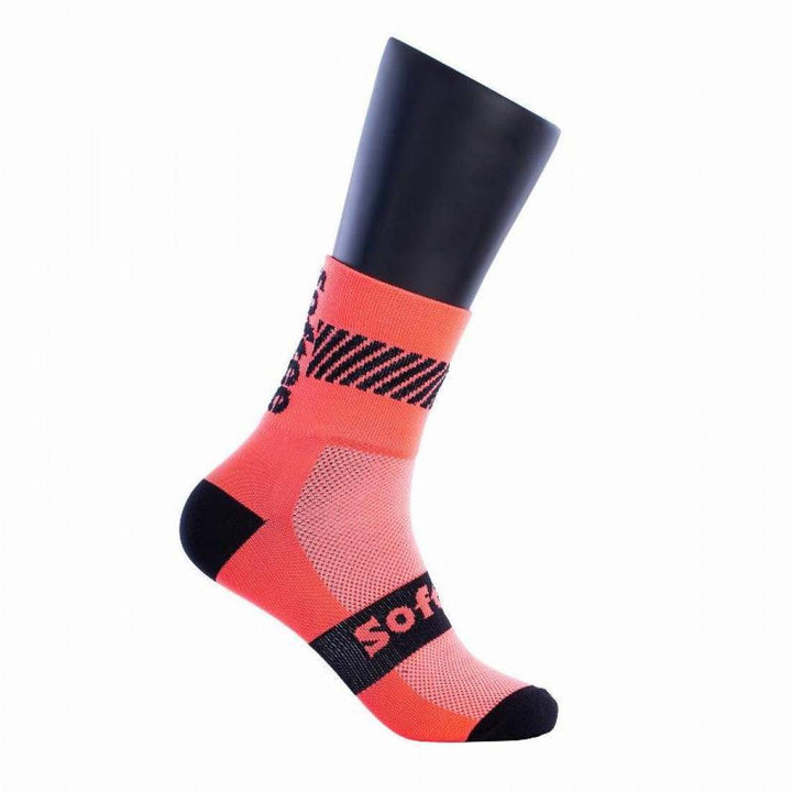 Calcetines Softee Walk Media Caña Coral 1 Par
