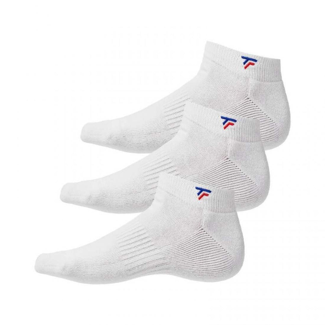 Calcetines Tecnifibre Low Cut Blanco 3 Unidades | Tecnifibre