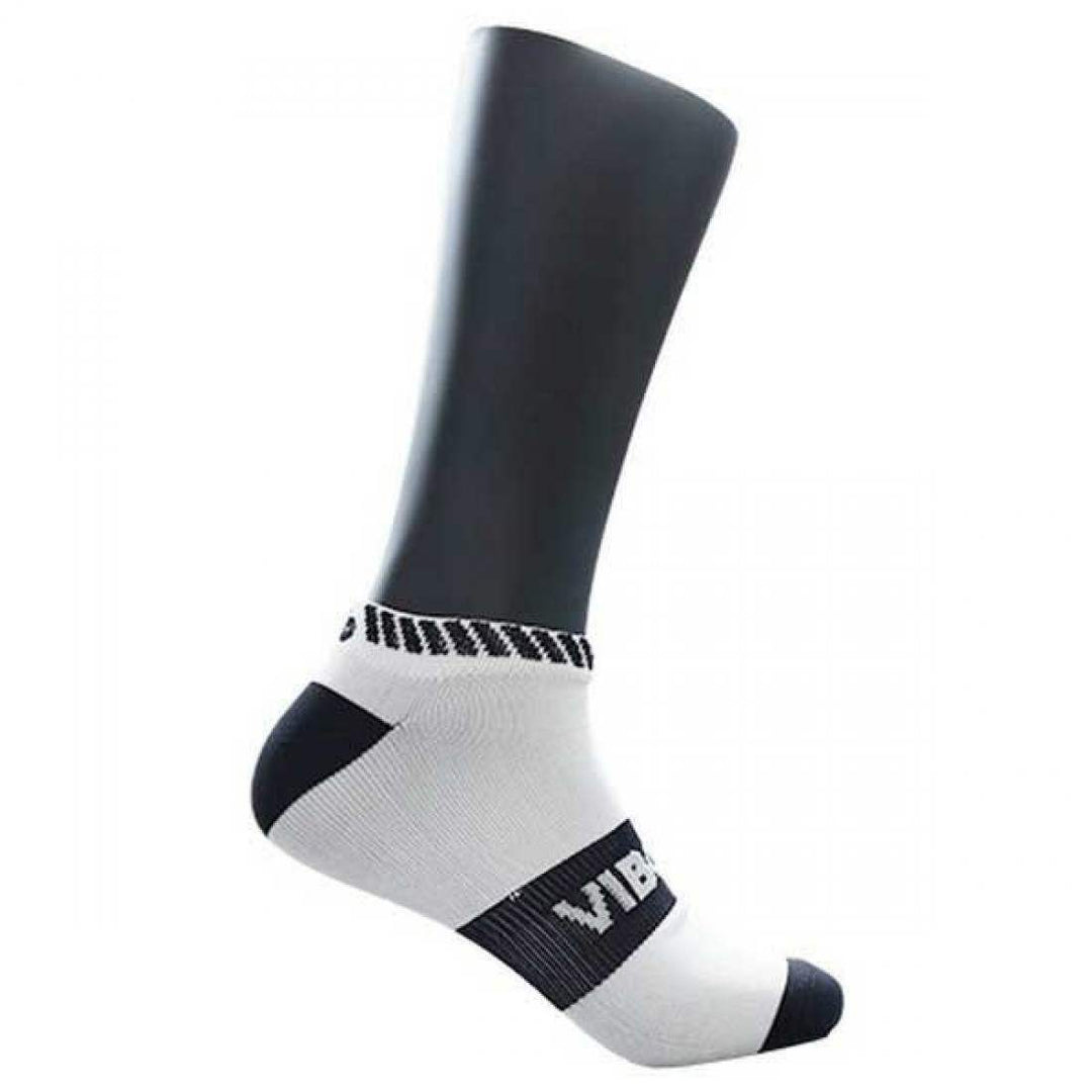 Calcetines Vibora Invisibles Blanco Negro 1 Par | Vibora