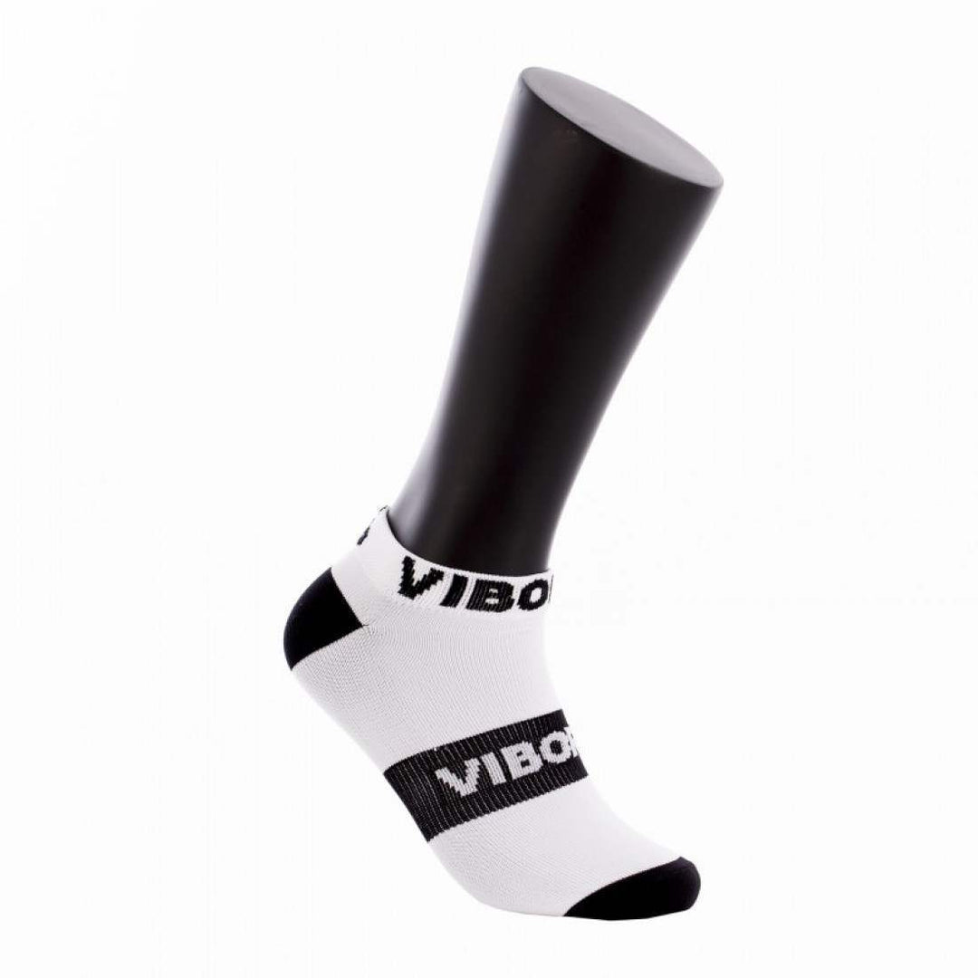 Calcetines Vibora Kait Invisible Blanco Negro 1 Par