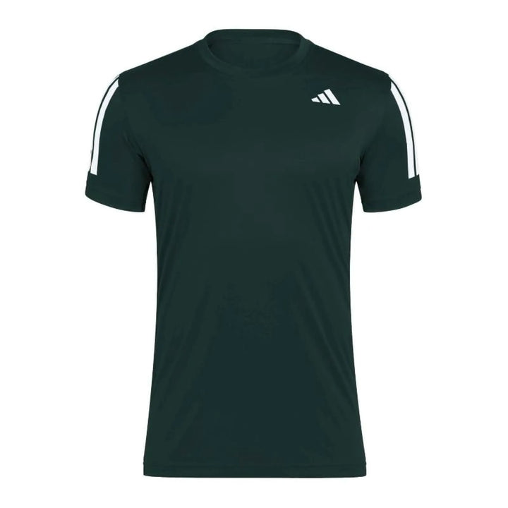 Camiseta Adidas Club 3 Stripes Verde Aurora