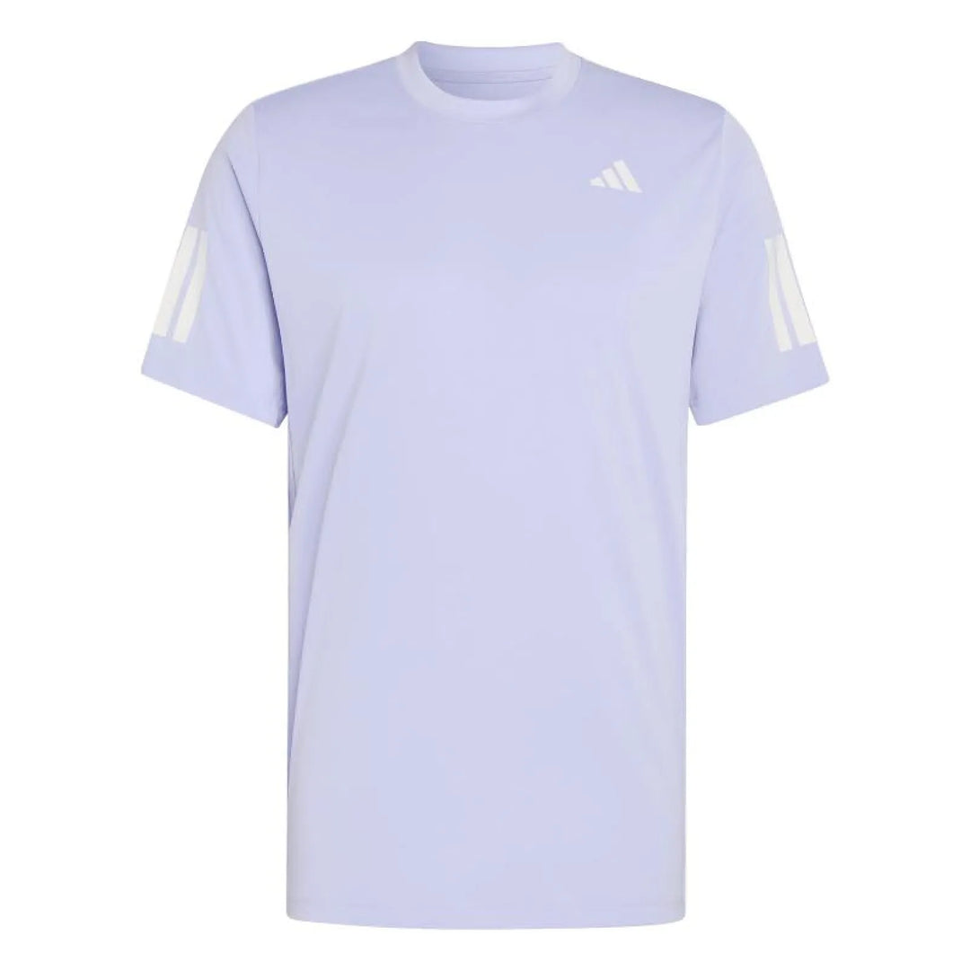Camiseta Adidas Club 3 Stripes Violeta