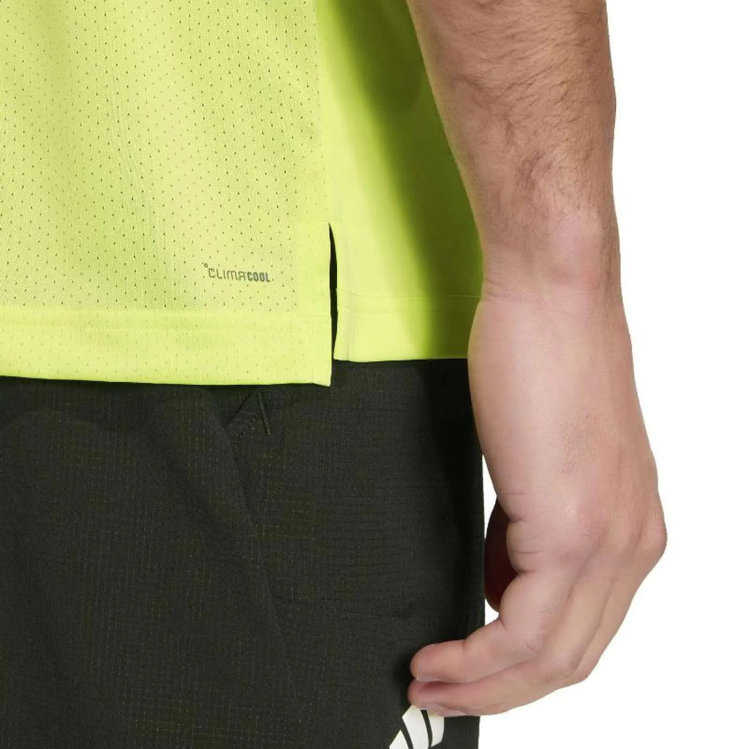 Camiseta Adidas Club Climacool Verde Lima