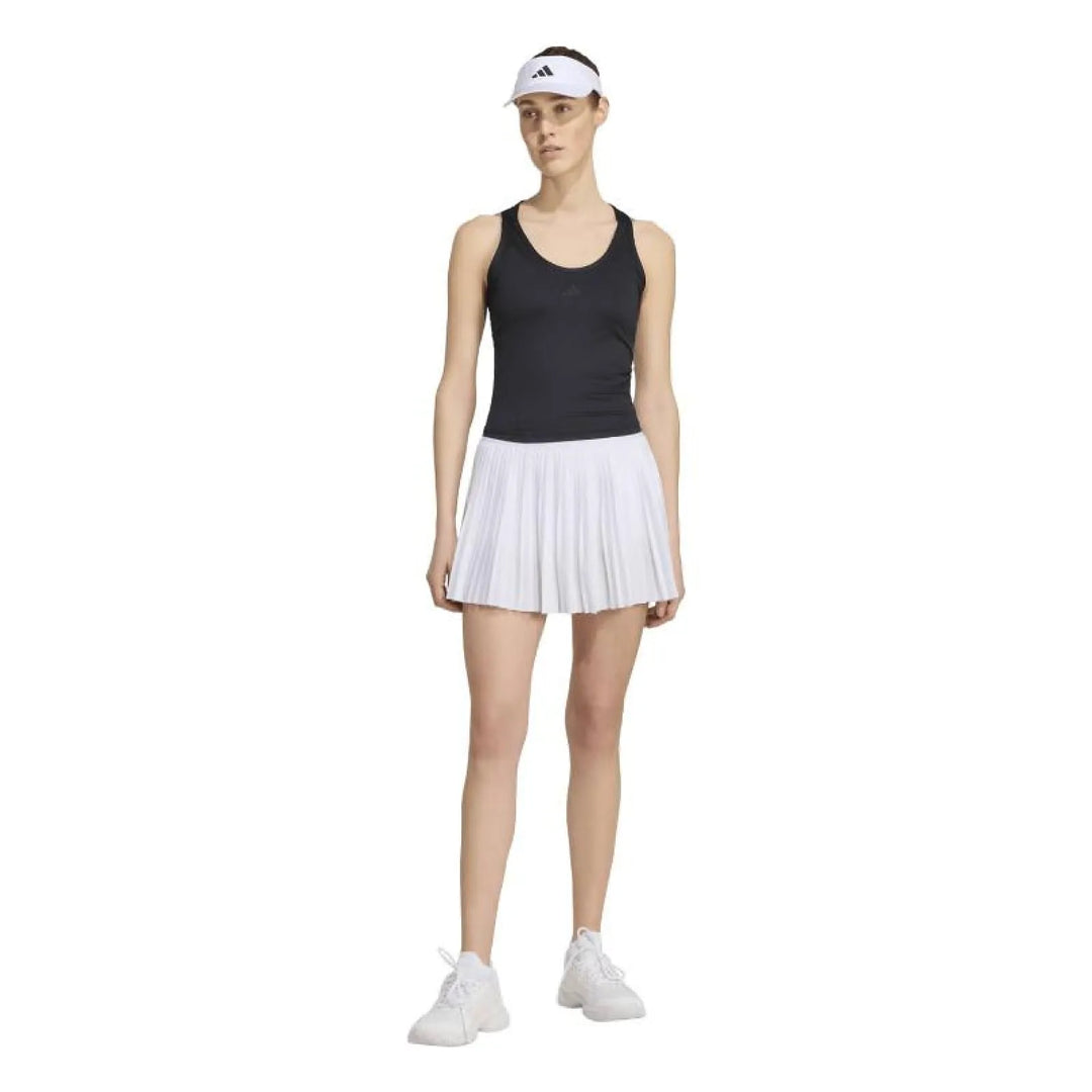 Camiseta Adidas Club Tank Midi Negro Antracita Mujer