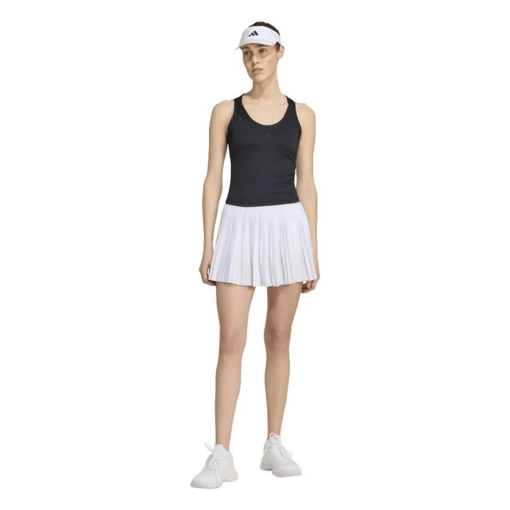 Camiseta Adidas Club Tank Midi Negro Antracita Mujer