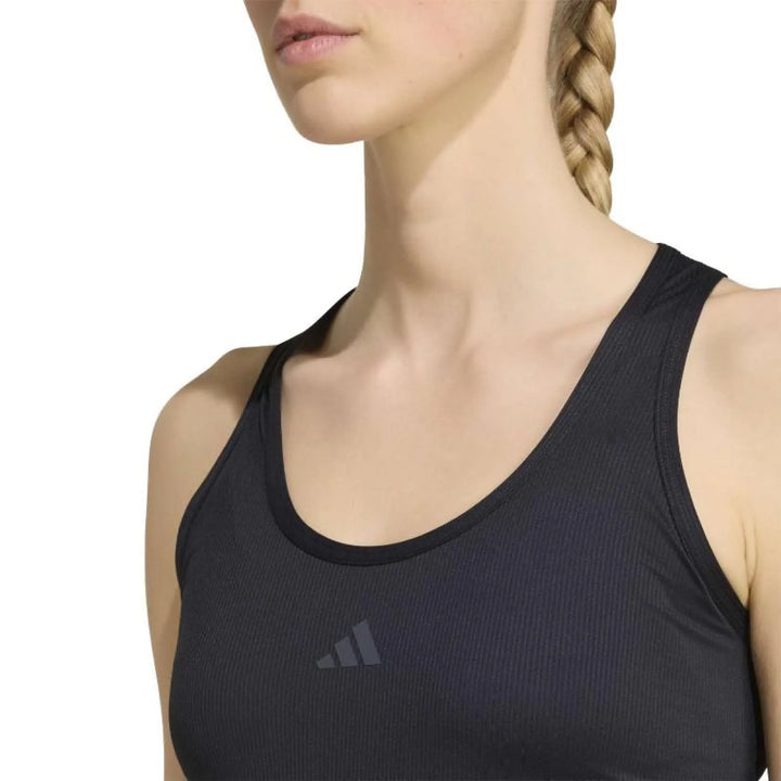Camiseta Adidas Club Tank Midi Negro Antracita Mujer