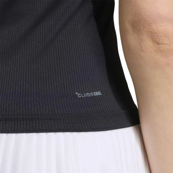 Camiseta Adidas Club Tank Midi Negro Antracita Mujer