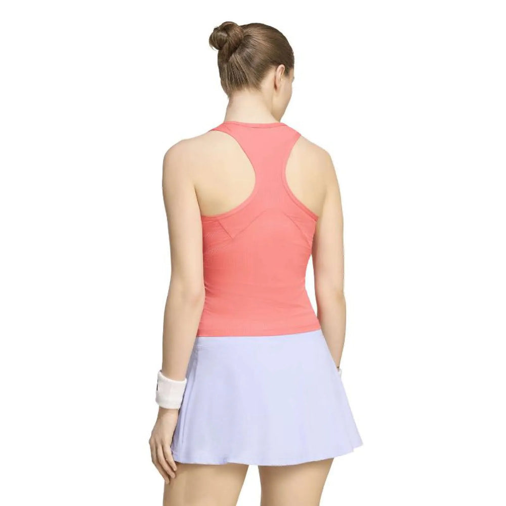 Camiseta Adidas Club Tank Midi Rojo Mujer