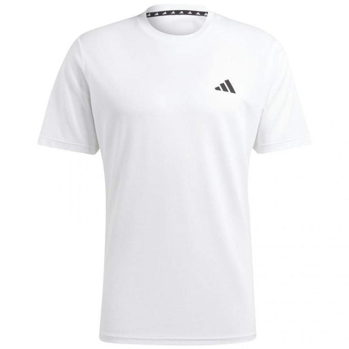 Camiseta Adidas Essentials Base Blanco Negro