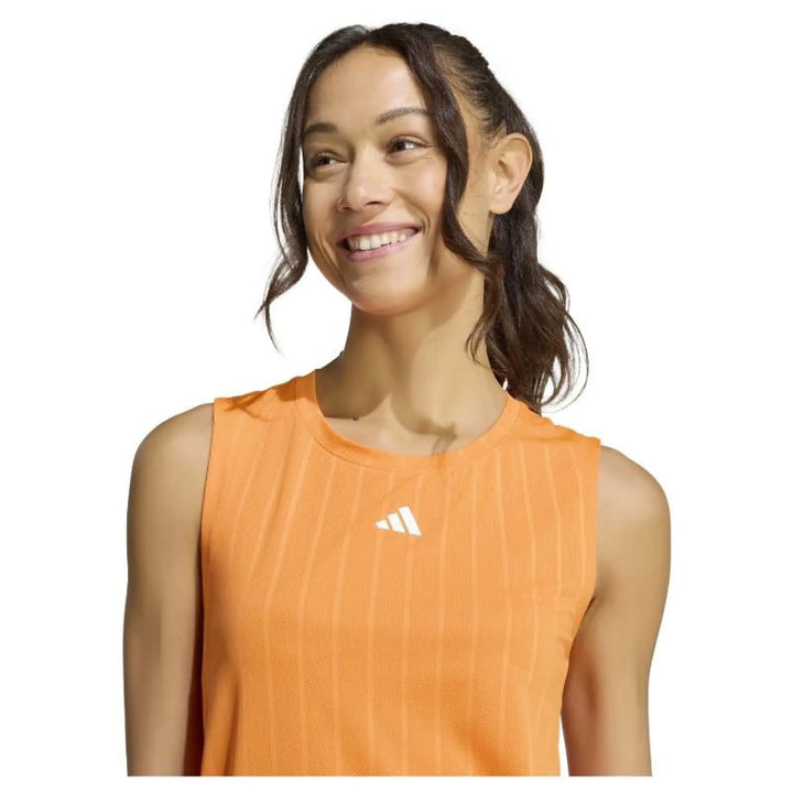 Camiseta Adidas Match Pro Naranja Mujer