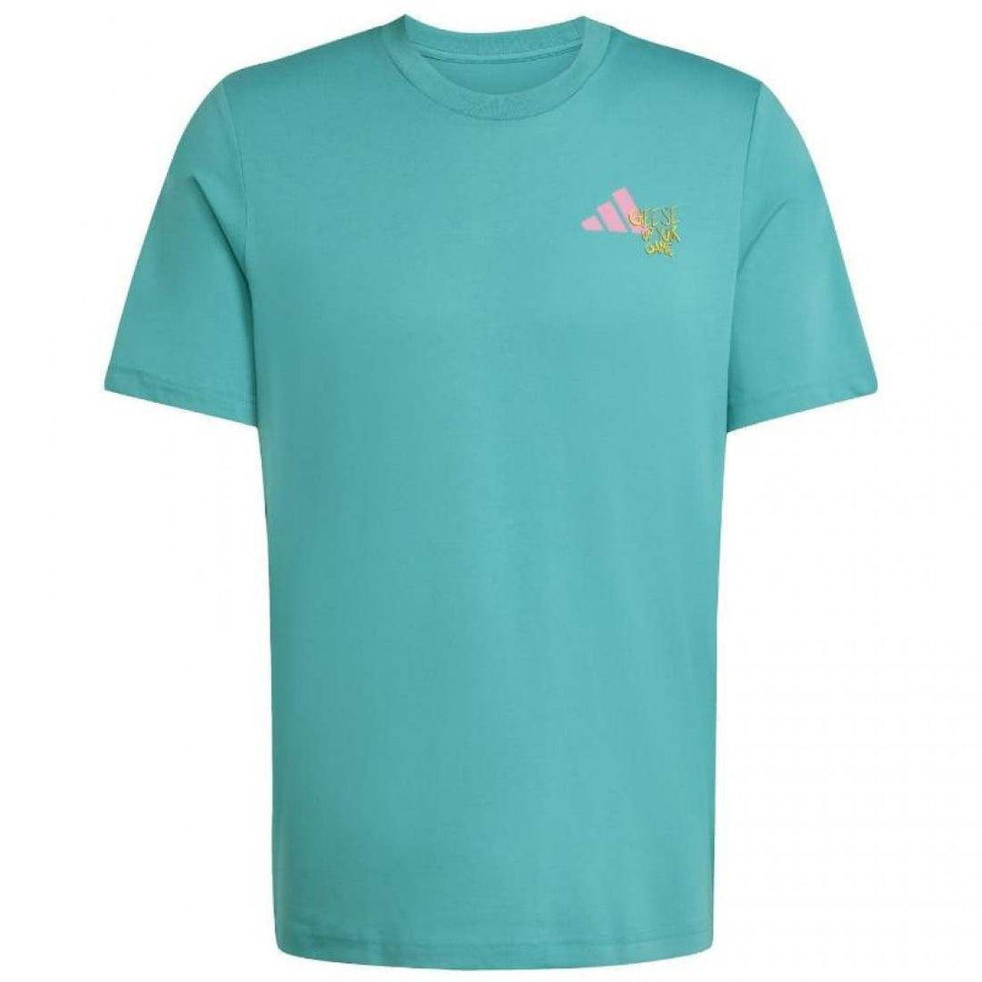 Camiseta Adidas Padel Graphic Azul Teal