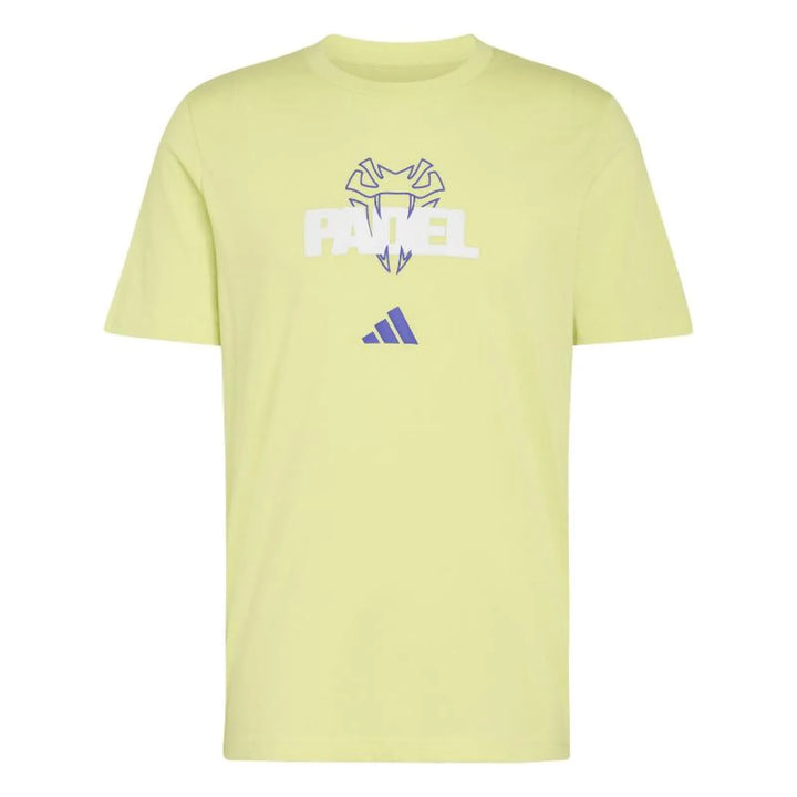 Camiseta Adidas Padel Graphic Verde Lima